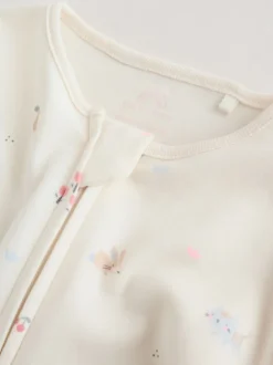 Personnage pastel multicolore - Combinaison de nuit zippée bidirectionnelle BÉBÉ (0mois-3ans)