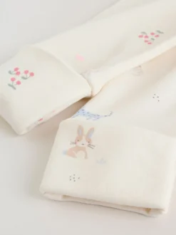 Personnage pastel multicolore - Combinaison de nuit zippée bidirectionnelle BÉBÉ (0mois-3ans)