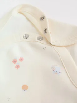 Personnage pastel multicolore - Lot de 7 bodies bébé à manches courtes