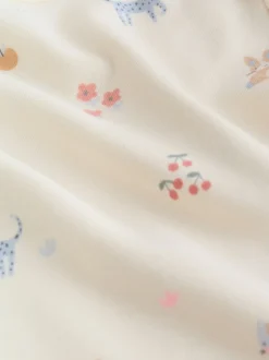 Personnage pastel multicolore - Lot de 7 bodies bébé à manches courtes