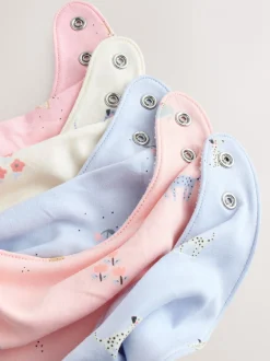 Personnage pastel multicolore - Baby Dribble BIBS 5 Pack