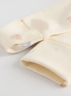 Personnage pastel multicolore - Dors-bien bébé à fermeture éclair bidirectionnelle (0-2ans)