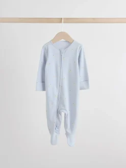 Personnage pastel multicolore - Dors-bien bébé à fermeture éclair bidirectionnelle (0-2ans)