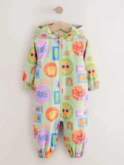 Personnage vert - Combinaison imperméable imprimée (6 mois-7 ans)