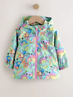 Personnage vert - Veste cagoule imperméable (6mois-7ans)