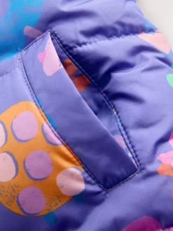 personnage Violet - Combinaison de neige Résistant à la douche Faux Fur Trim (3mths-7yrs)