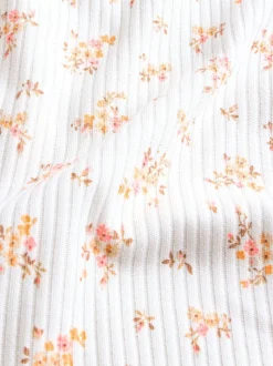 petit motif abricot - Lot de 5 bodies bébé à manches courtes