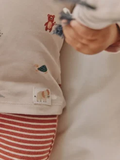 Petit ours minéral - Hauts et leggings bébé Ensemble 8 pièces (0mois-2ans)