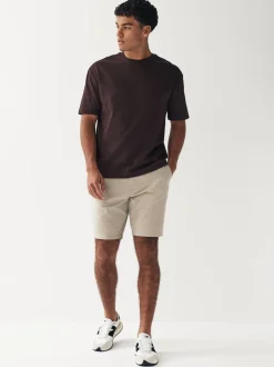Pierre - Ajustement droit - Short chino stretch