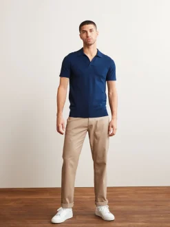 Pierre - Ajustement droit - Pantalon chino stretch