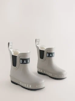 Pierre - Baker by Ted Baker bottes de bien-être doublées de fausse fourrure garçon