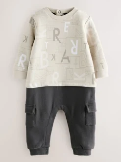 Pierre - Barboteuse à manches longues imprimée Baker by Ted Baker partout