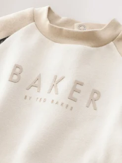 Pierre - Barboteuse à manches longues à Baker by Ted Baker panneaux