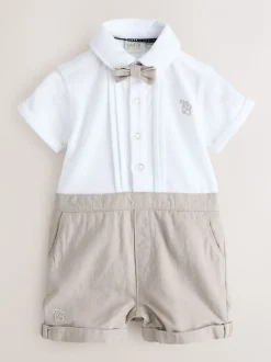 Pierre - Barboteuse Baker by Ted Baker Smart nœud Cravate