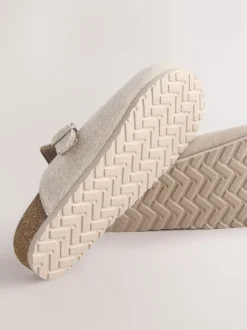 Pierre - Chaussons mules à boucle