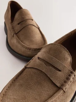 Pierre - Coupe large - Mocassins en daim