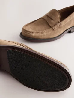 Pierre - Coupe large - Mocassins en daim