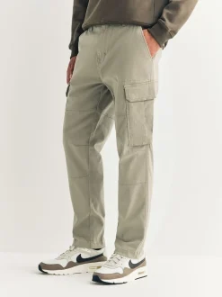Pierre - Slim Fit (Slim Fit) - Pantalon cargo stretch en coton