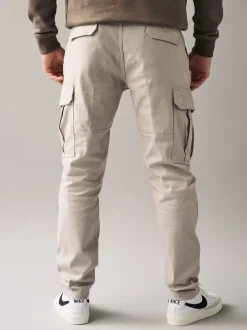 Pierre légère - Slim Fit (Slim Fit) - Pantalon cargo stretch en coton