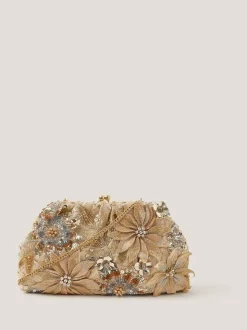 Pochette Monsoon Bloom ornée de fleurs