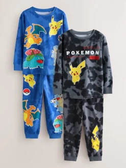 Pokémon bleu/noir - License Jogger Pyjamas 2 (3-14ans)