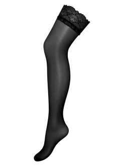 Pour Moi 15 Denier Collants à lacets avec coutures au dos