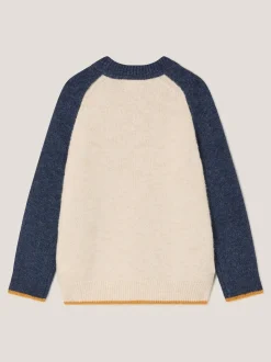 Pull Monsoon Scène d’ours en maille