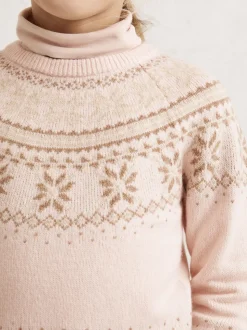 Pull Reiss Farah en mélange de laine et Coton à Motif Fair Isle