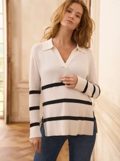 Pulls à col de grossesse Seraphine en laine douillette Blend