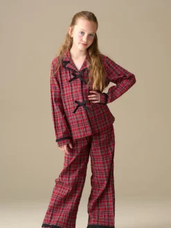 Pyjama Angel & Rocket Zara à carreaux