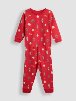 Pyjama JoJo Maman bébé Noël imprimé en jersey