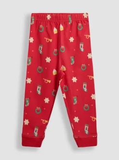 Pyjama JoJo Maman bébé Noël imprimé en jersey