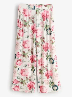 Pyjama Laura Ashley à manches longues en jersey pointelle