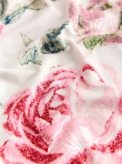 Pyjama Laura Ashley à manches longues en jersey pointelle