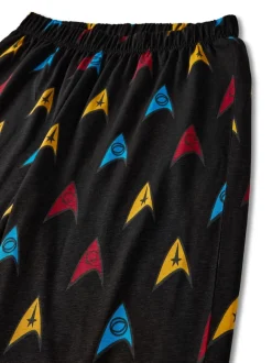 Pyjama Vanilla Underground Star Trek gris homme 100coton sous licence