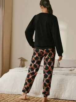 Pyjamas B by Ted Baker noirs fleuris