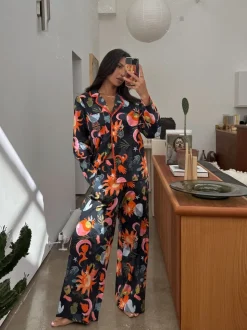 Pyjamas Never Fully Dressed en coton boutonné