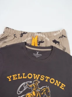 Pyjamas Vanilla Underground Ensemble à manches courtes et jambes longues