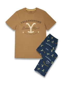 Pyjamas Vanilla Underground Ensemble à manches courtes et jambes longues