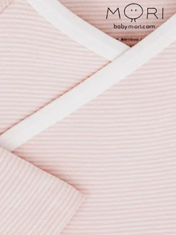 Rayure Rose Blush - MORI Body kimono super doux