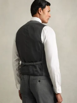 Reiss Aspire Coupe ajustée Wool Costume Gilet