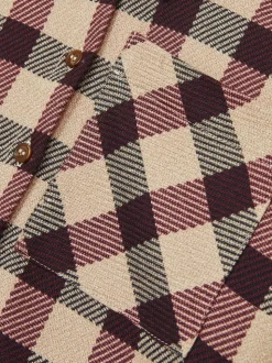 Reiss Chemises à carreaux surdimensionnées en tissu d'Elif