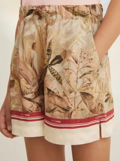 Reiss Sammie Reiss | Short NYBG en satin à imprimé floral