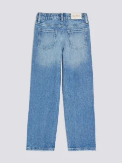 River Island Jean droit déchiré