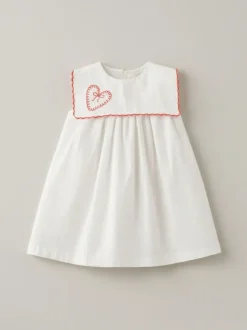 Robe brodée Angel & Rocket Betty à col festonné