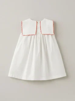 Robe brodée Angel & Rocket Betty à col festonné