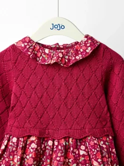 Robe combo JoJo Maman Bébé en maille