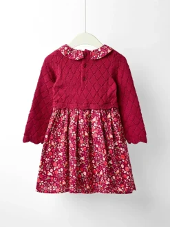 Robe combo JoJo Maman Bébé en maille