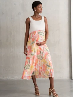 Robe Crème de Grossesse Seraphine avec surmatelas