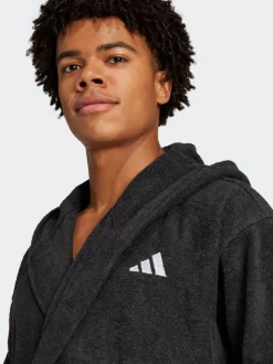 Robe de chambre adidas à capuche